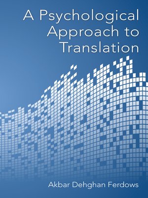 cover image of A Psychological Approach to Translation